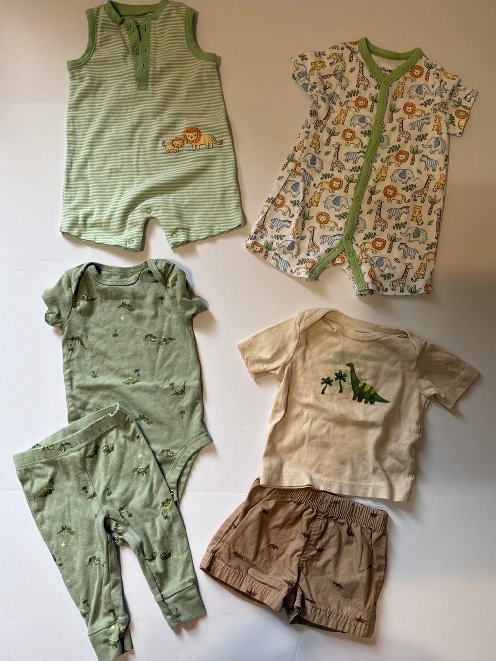 25 Piece 6 mo & 6-9 month Baby Boys Summer Bundle Lot - Picture 3 of 5